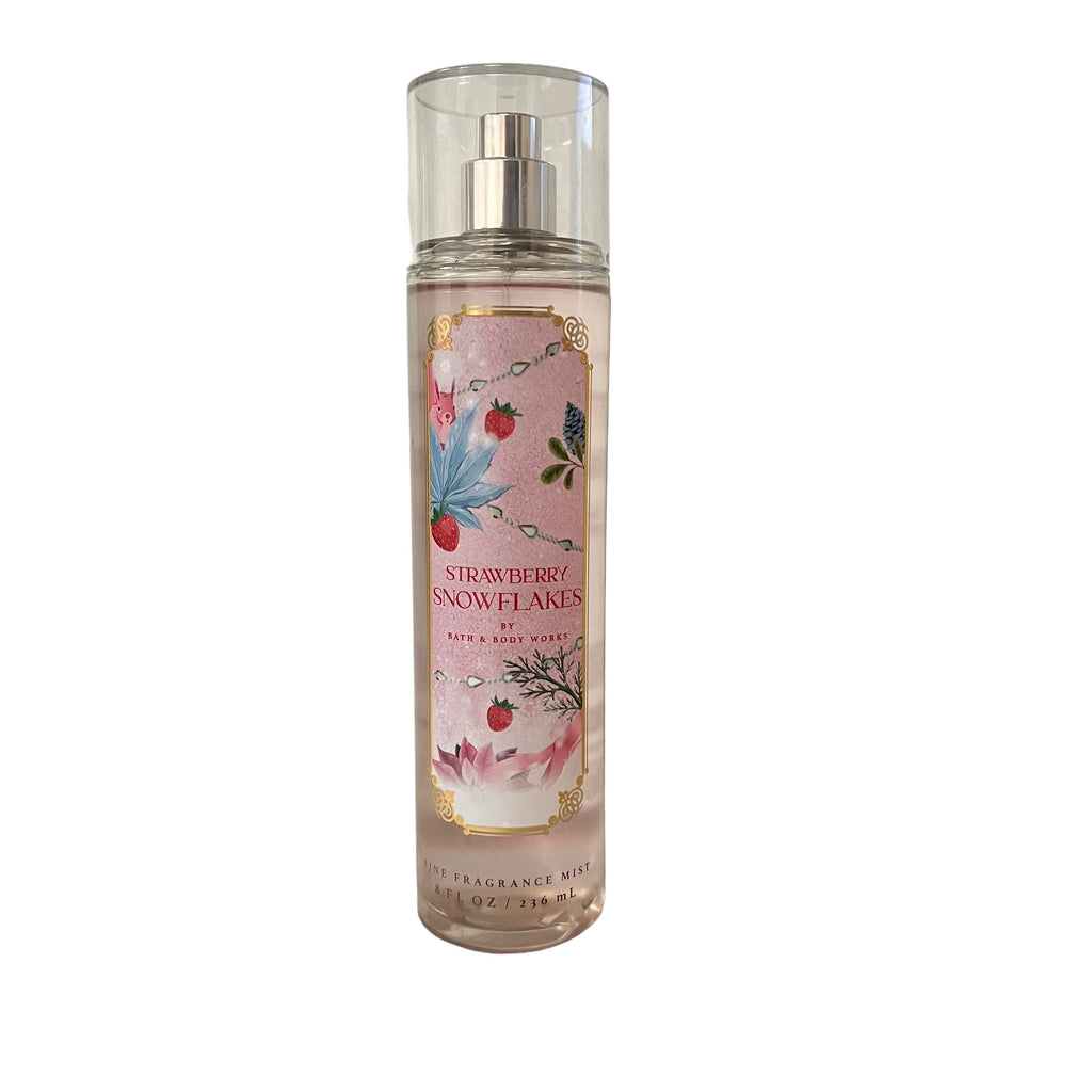 Strawberry Snowflakes Fine Fragrance Mist Set 8 fl oz Q197