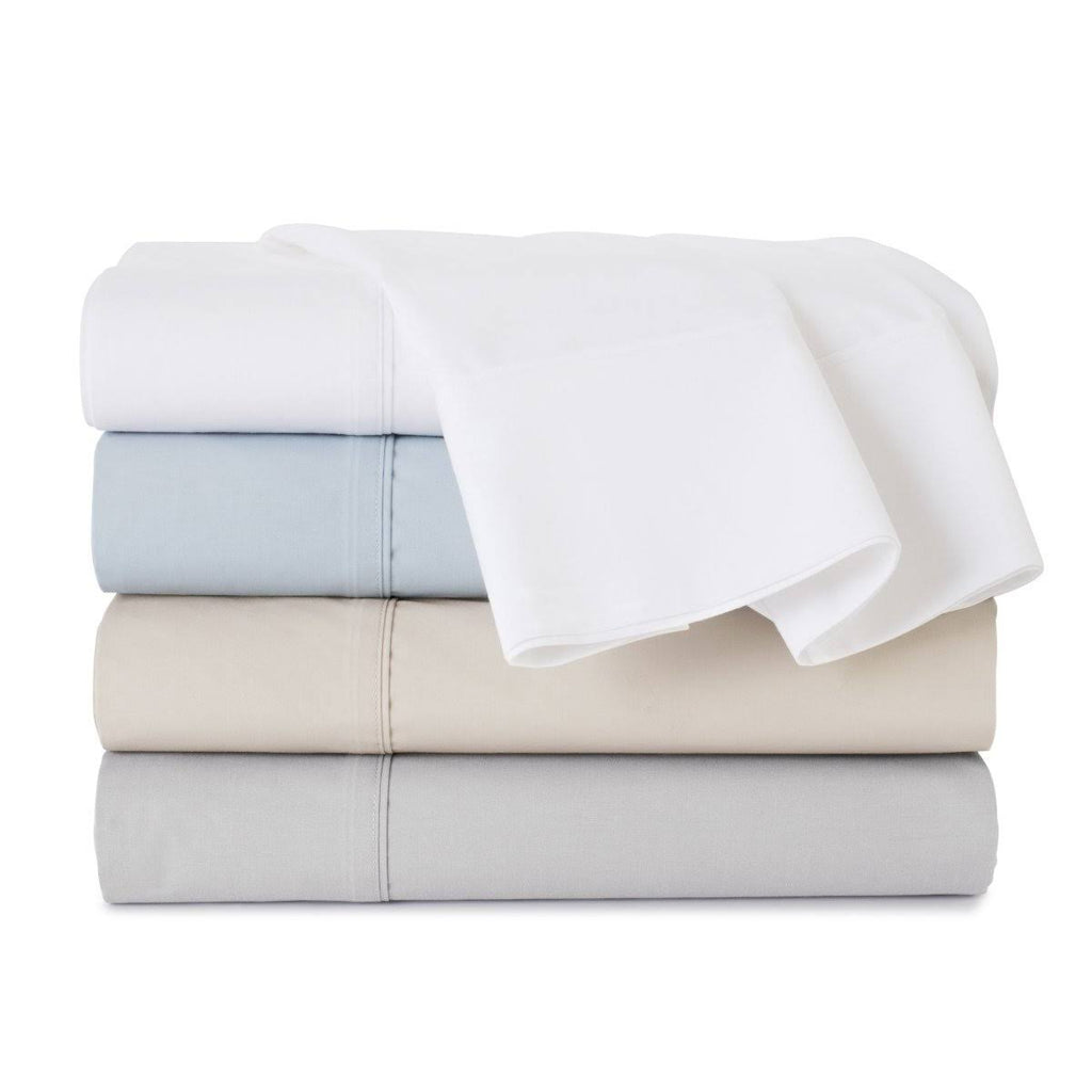 Grey Percale Twin Sheet Set I431