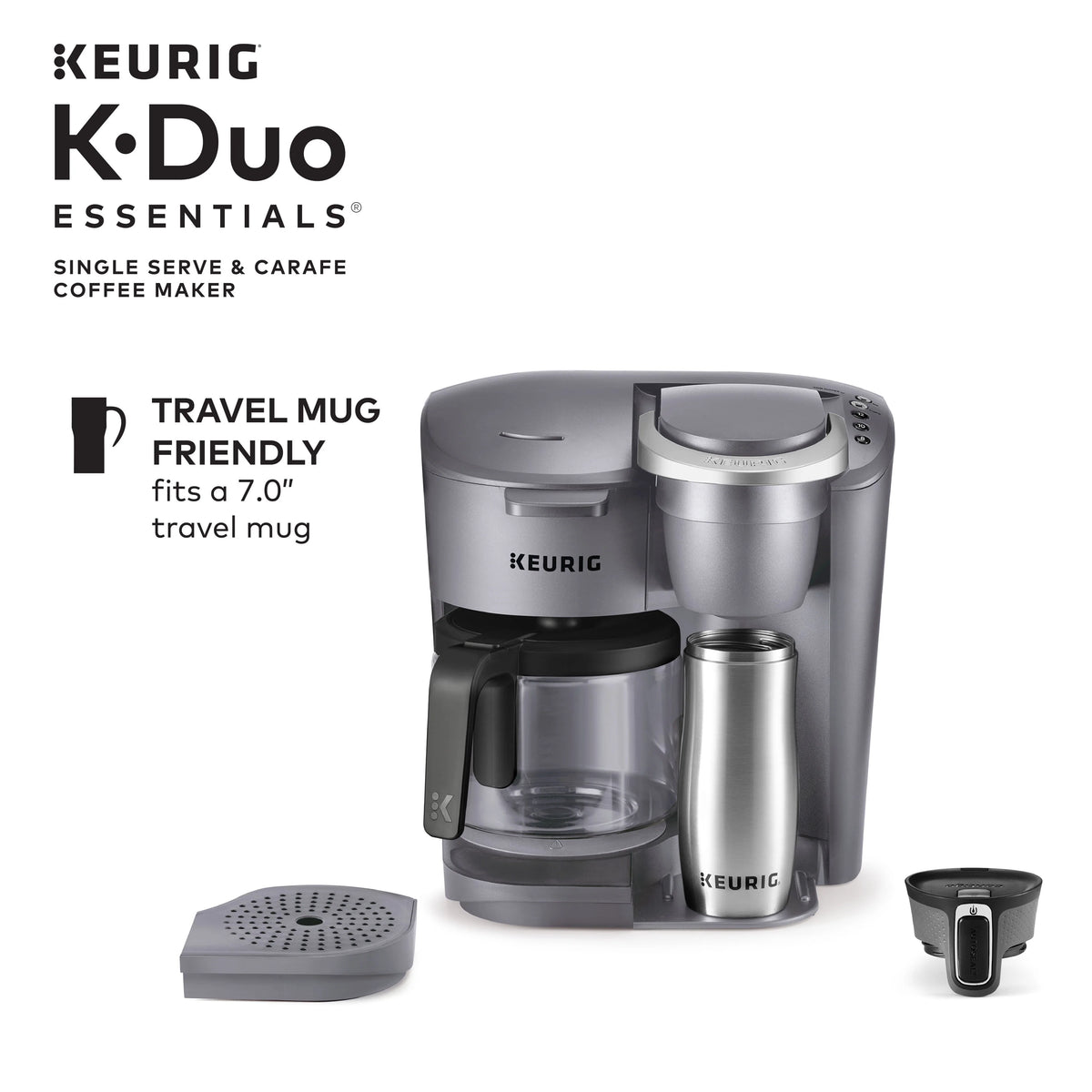 Black Single-Serve Coffee Maker G557