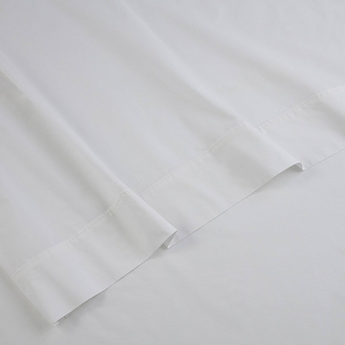 Grey Percale Twin Sheet Set I431