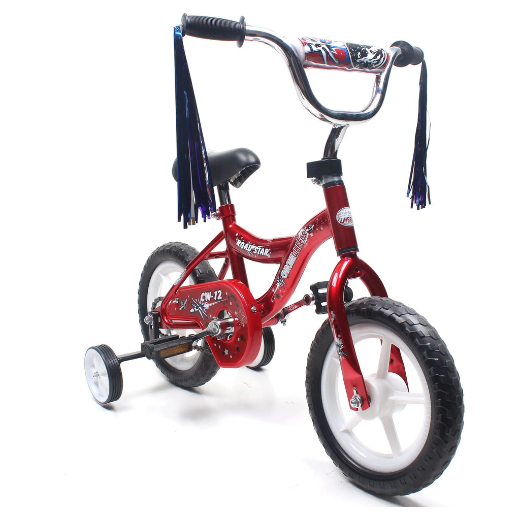 BMX Kids Bike EVA Wheels Red D571747