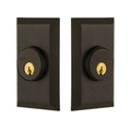 Oil-Rubbed Bronze Solid Brass Double Cylinder Deadbolt W1093