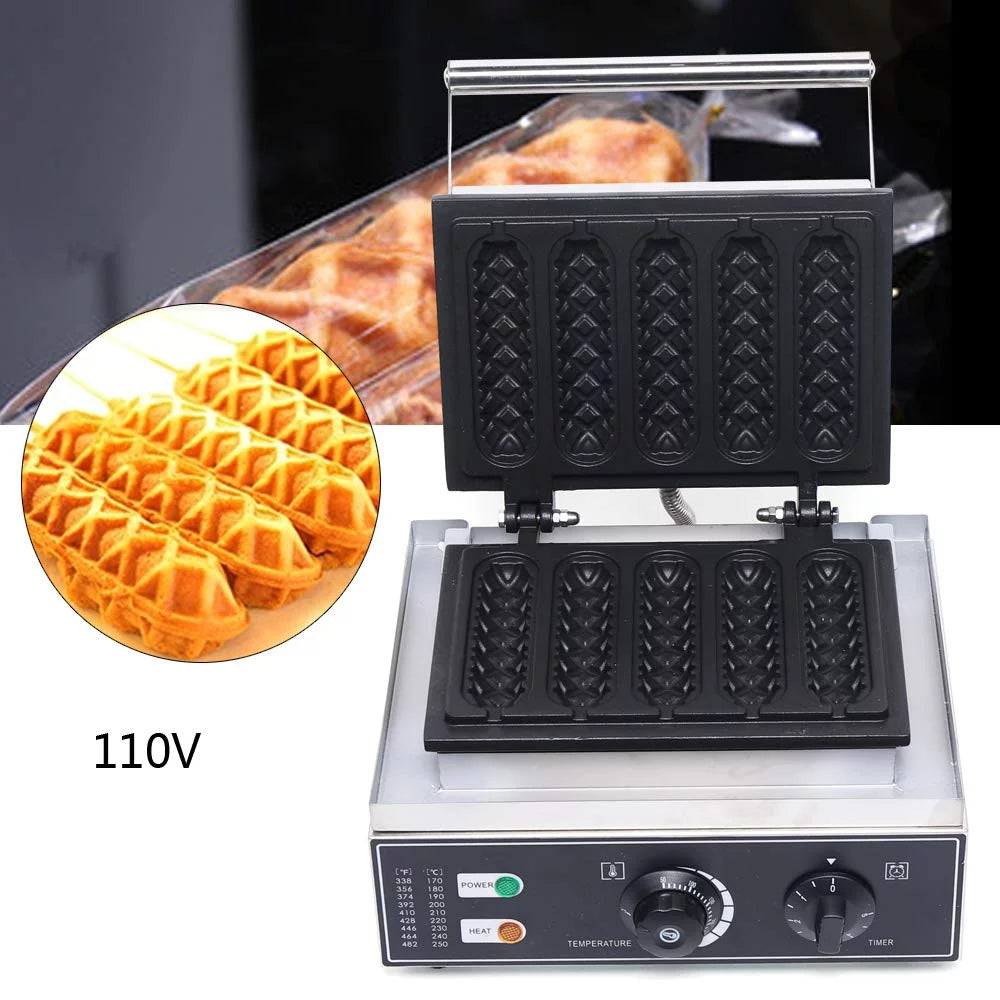 Electric Waffle Maker Non Stick 1500W 110V D23884