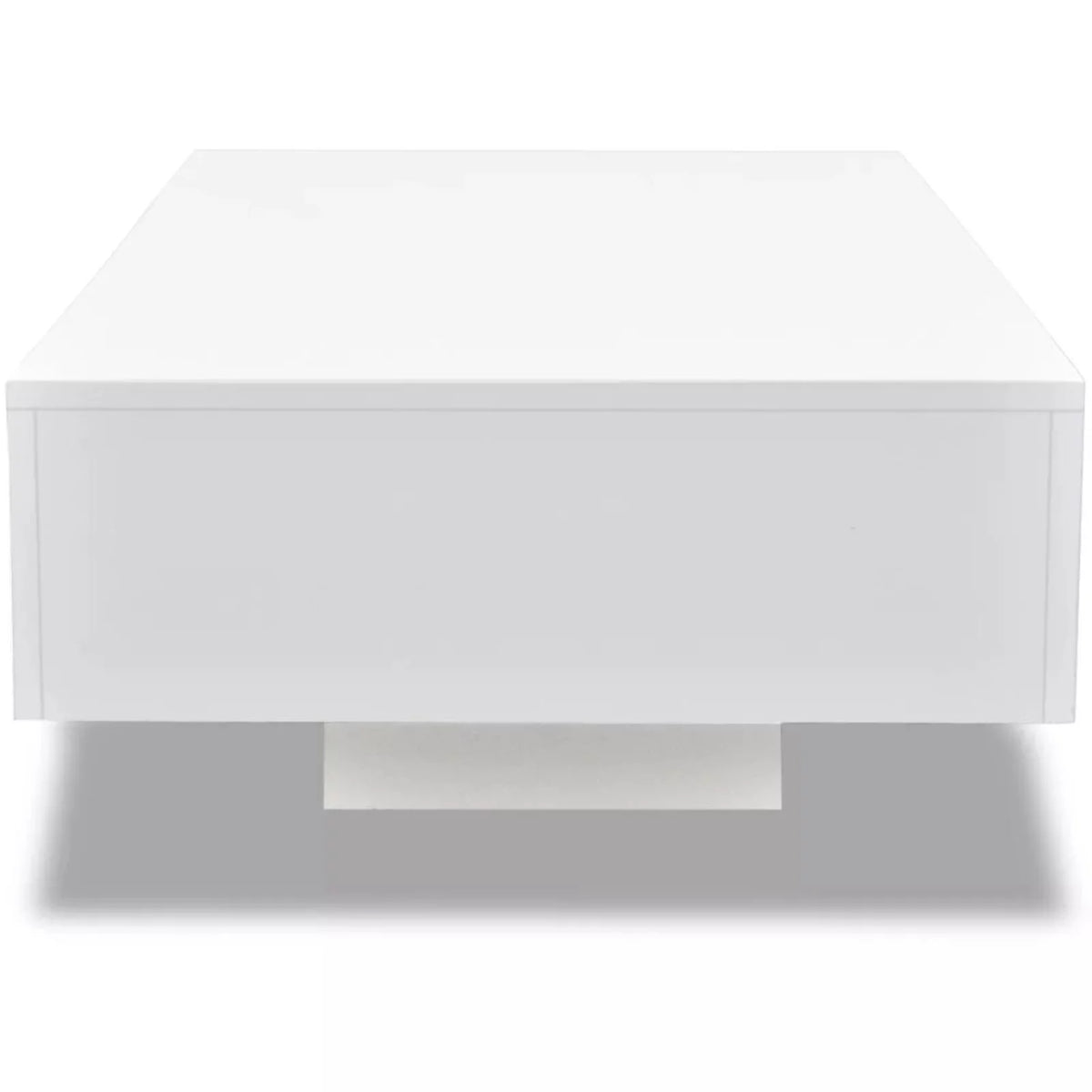 High Gloss White Coffee Table W5452