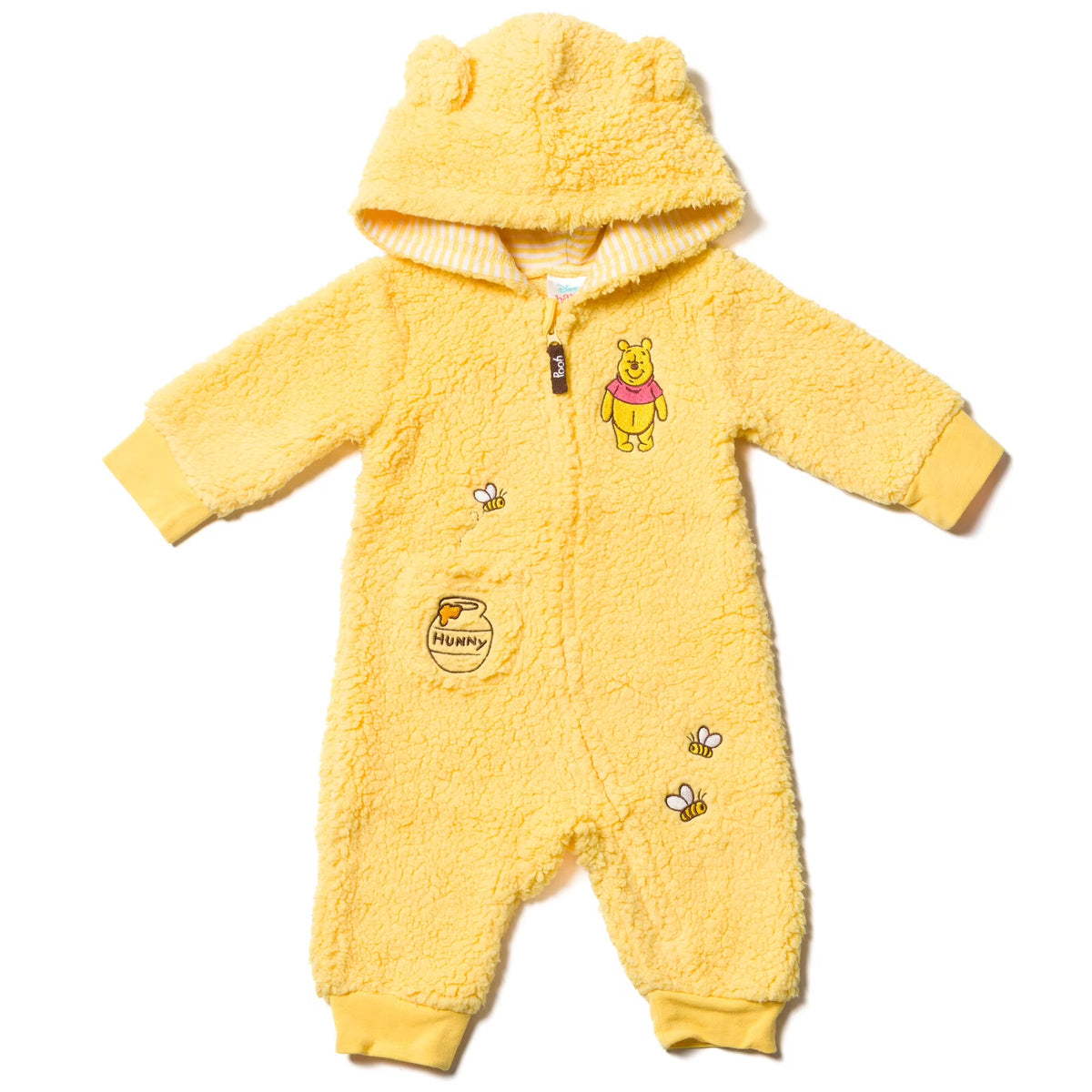 Yellow Zip Up Infant Costume Coverall 18 Months A5089
