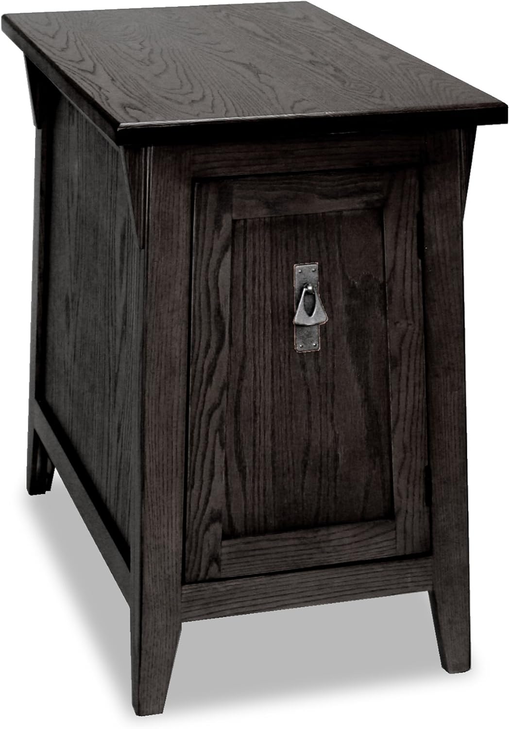 Slate Black Cabinet End Table T90294