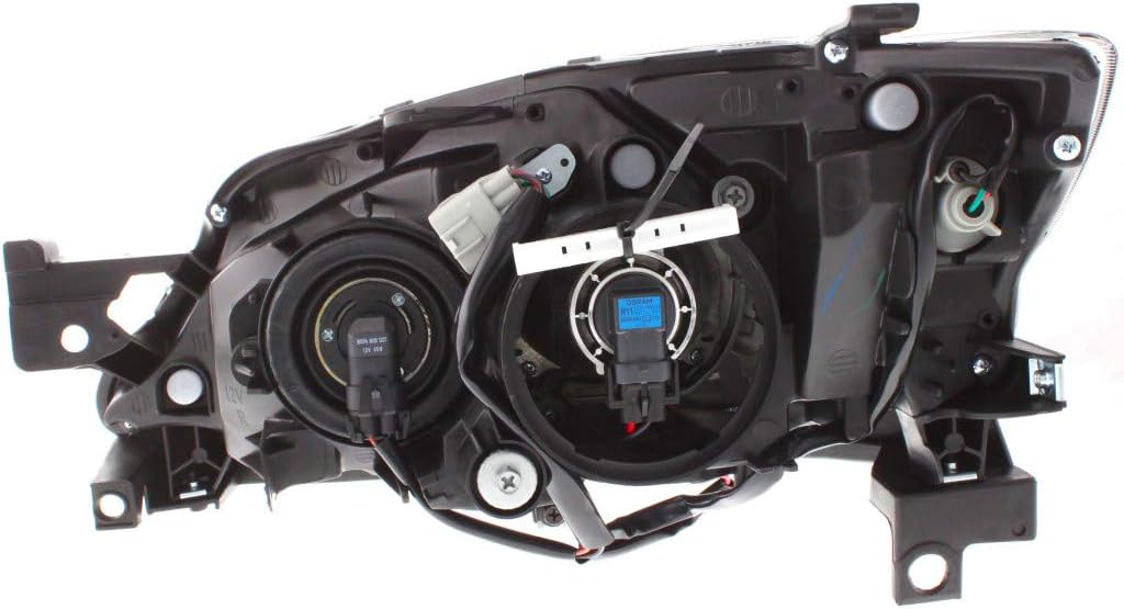 2008-2011 Subaru Impreza Headlight Assembly Passenger Side Black Housing P192