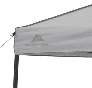 8' x 10' Gray Instant Outdoor Canopy D477
