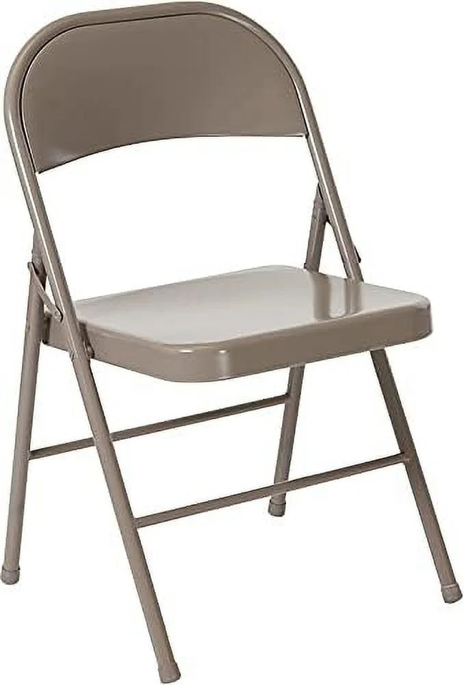 10 Pack Gray Metal Folding Chair W828