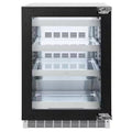 24 in. Single Zone 151-Can Panel Ready Beverage Fridge with Glass Door N7052