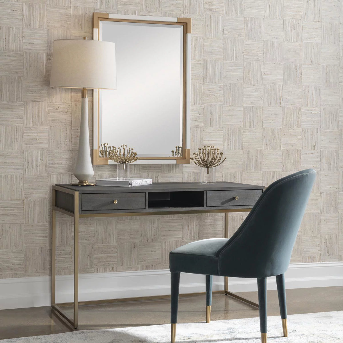 Writing Desk 30 Inches Tall and 48 Inches Wide J64083