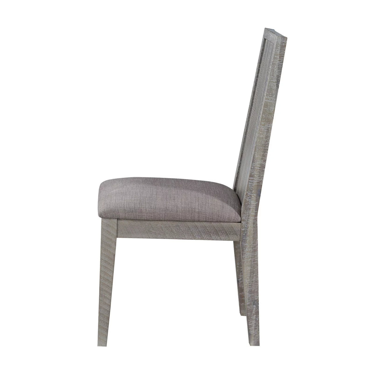 Solid Wood Upholstered Chair Set of 2 L473560