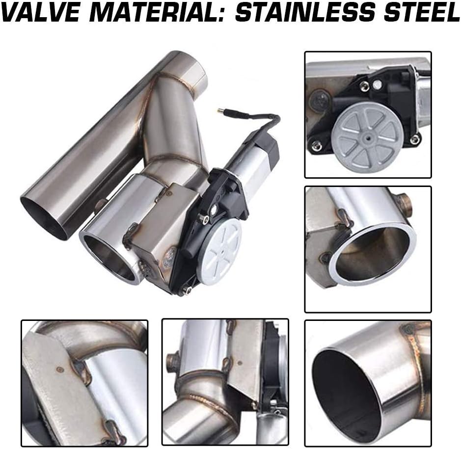 2.5 Inch Stainless Steel Exhaust Pipe Kit D535