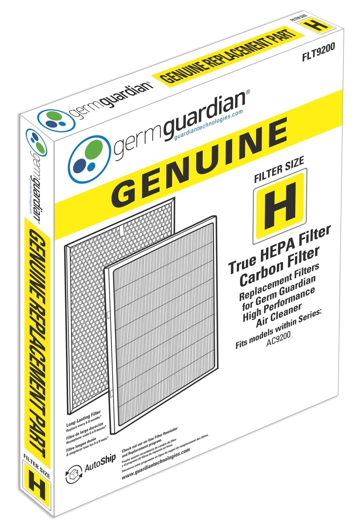 True HEPA Replacement Filter V7736