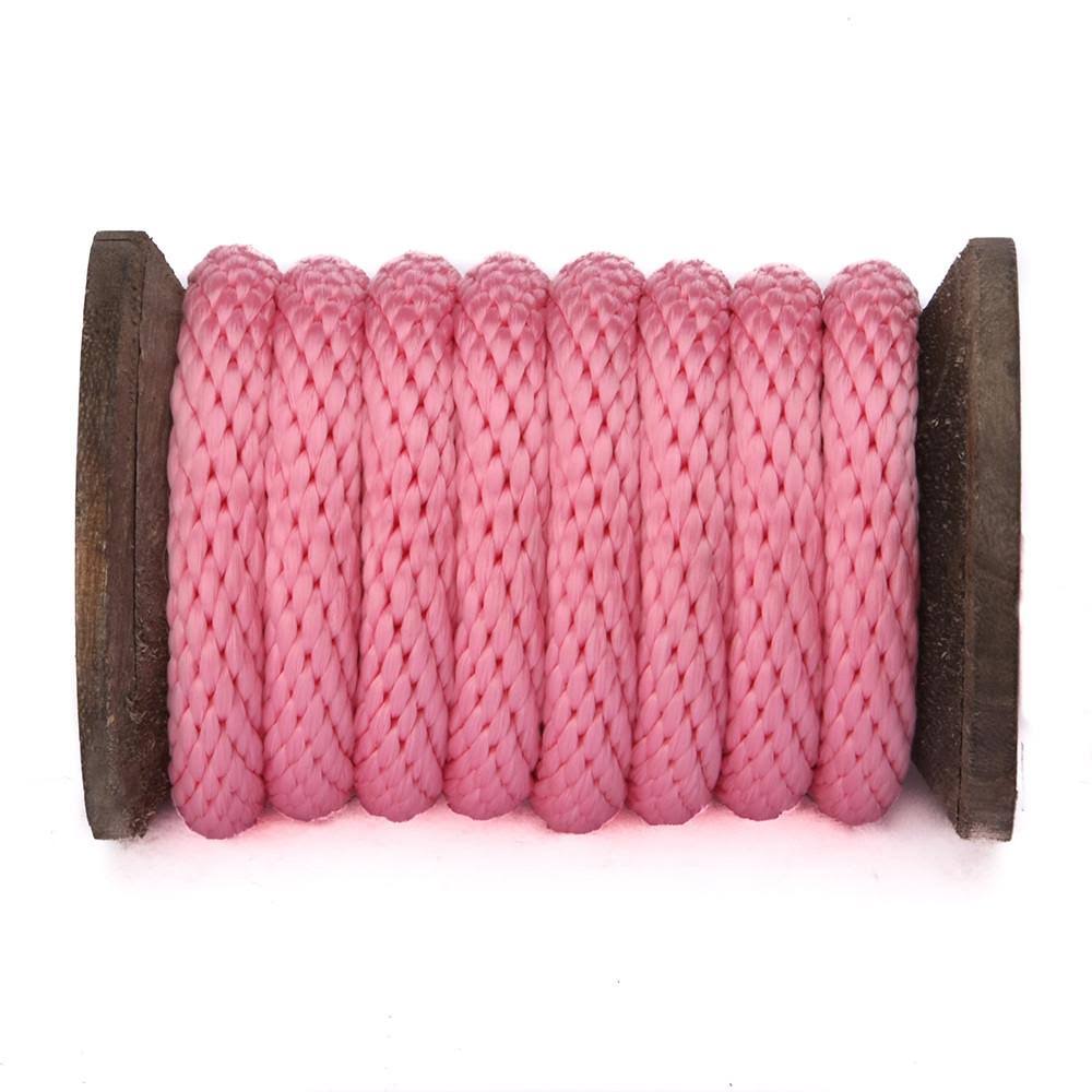 Rose Pink Braided Utility Rope, 3/4 inch x 300 Feet D43360