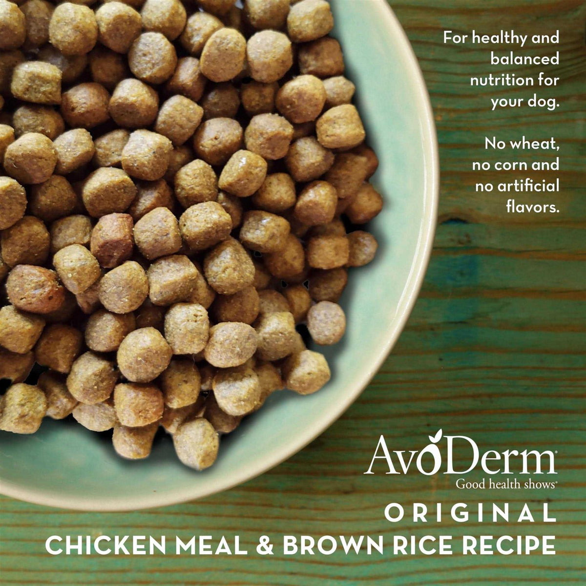 Natural Chicken Meal & Brown Rice Formula Adult Dry Dog Food J135