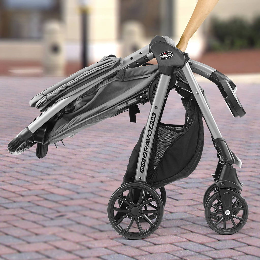 Chicco Mini Bravo Plus Travel System - Slate Z7139