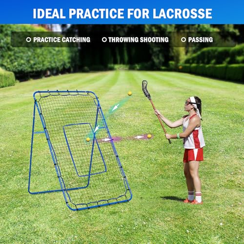 Lacrosse Rebound Net with Target Strike Zone I46561