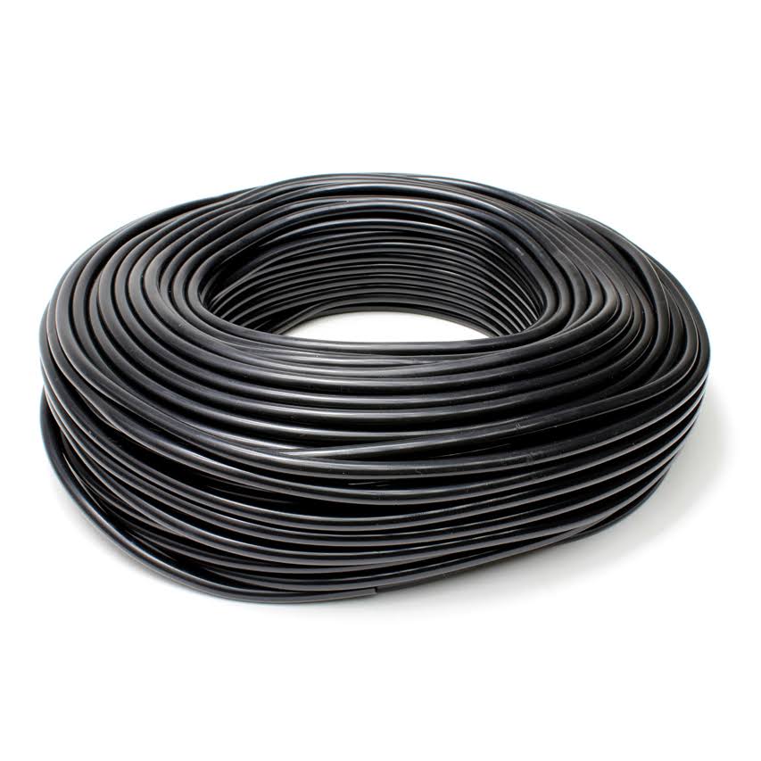 3/8 inch ID Black High Temp Silicone Vacuum Hose 250 Feet H218