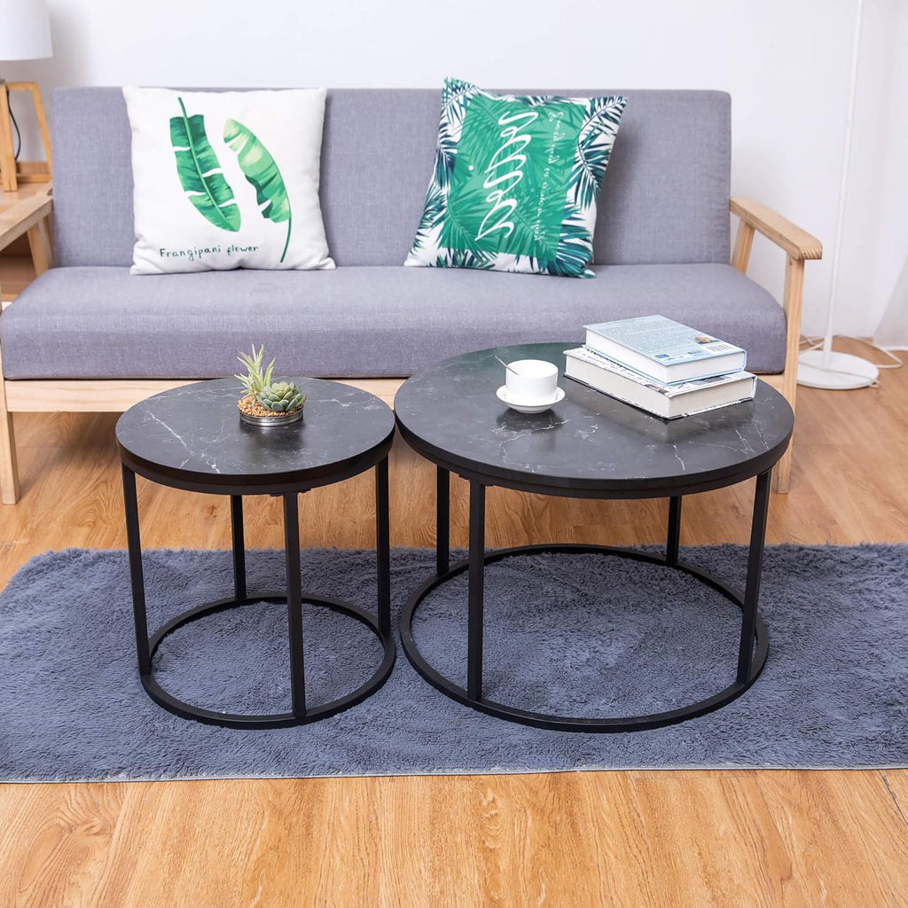 Black End Table Set of 1 Y96022