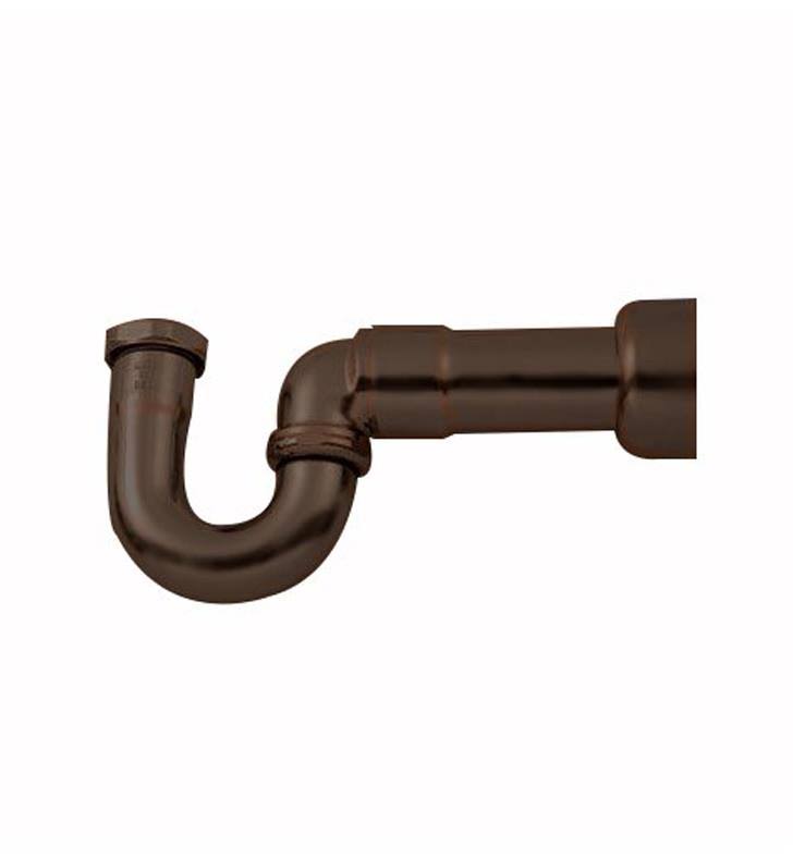 Polished Brass 17 Gauge P Trap D760490