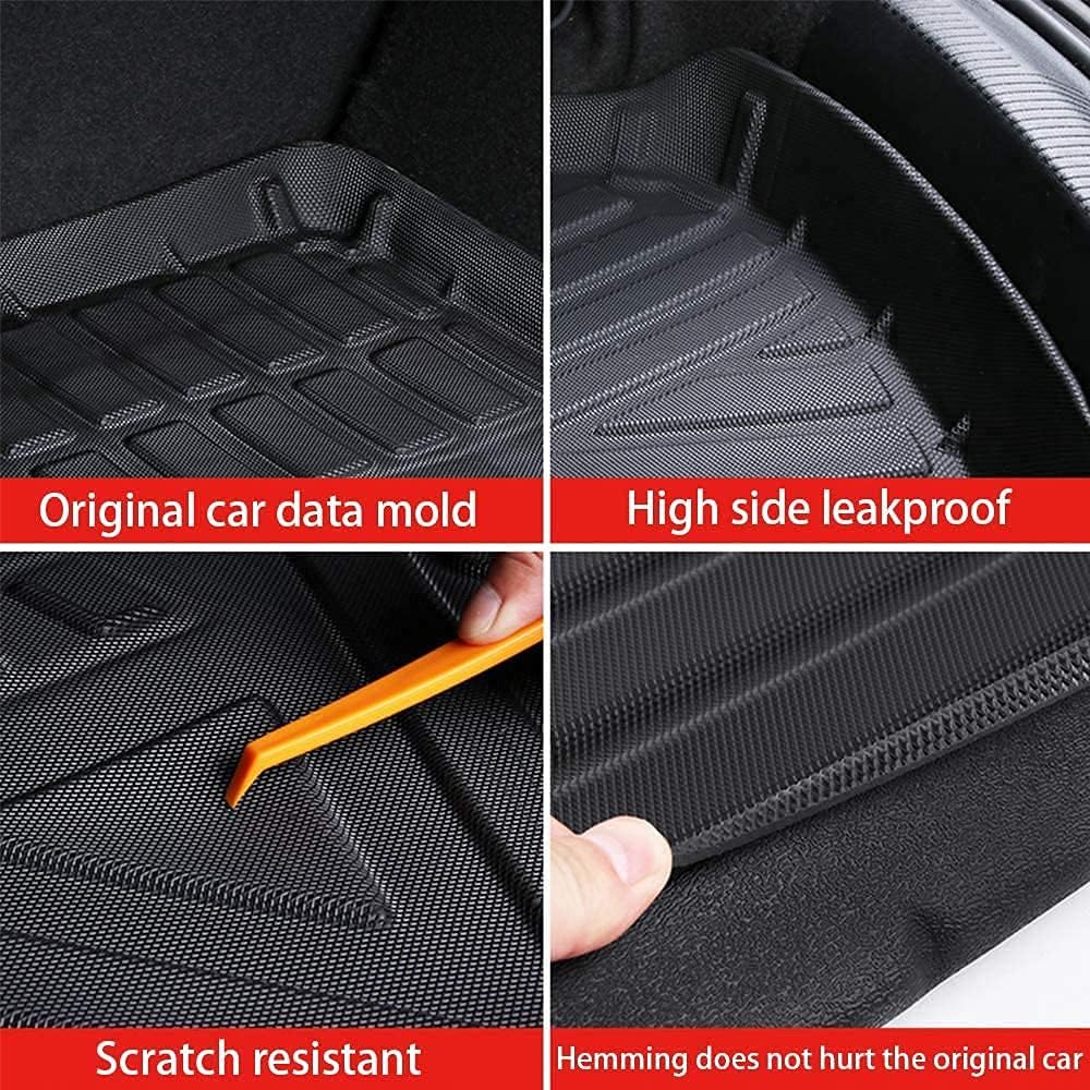 Cargo Mat Liner Trunk Liner with Traction Grips Pack of 2 R8356