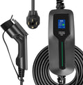 25ft 32A Electric Vehicle Level 2 EV Charger with NEMA 14-50 Plug P349514