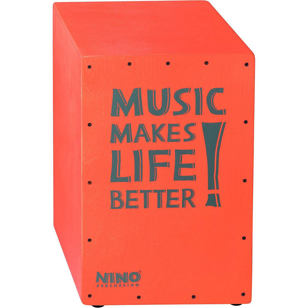 Grey Salmon Finish Cajon Q643