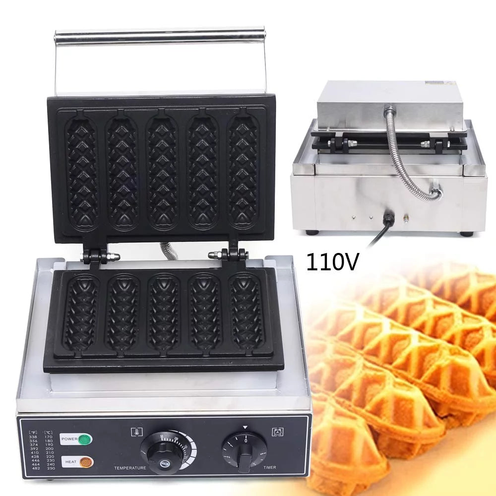 Electric Waffle Maker Non Stick 1500W 110V D23884