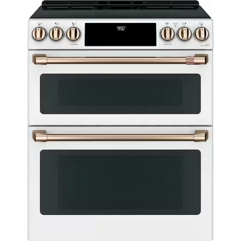 Induction Range Handle and Knob Kit in Brushed Bronze I191916