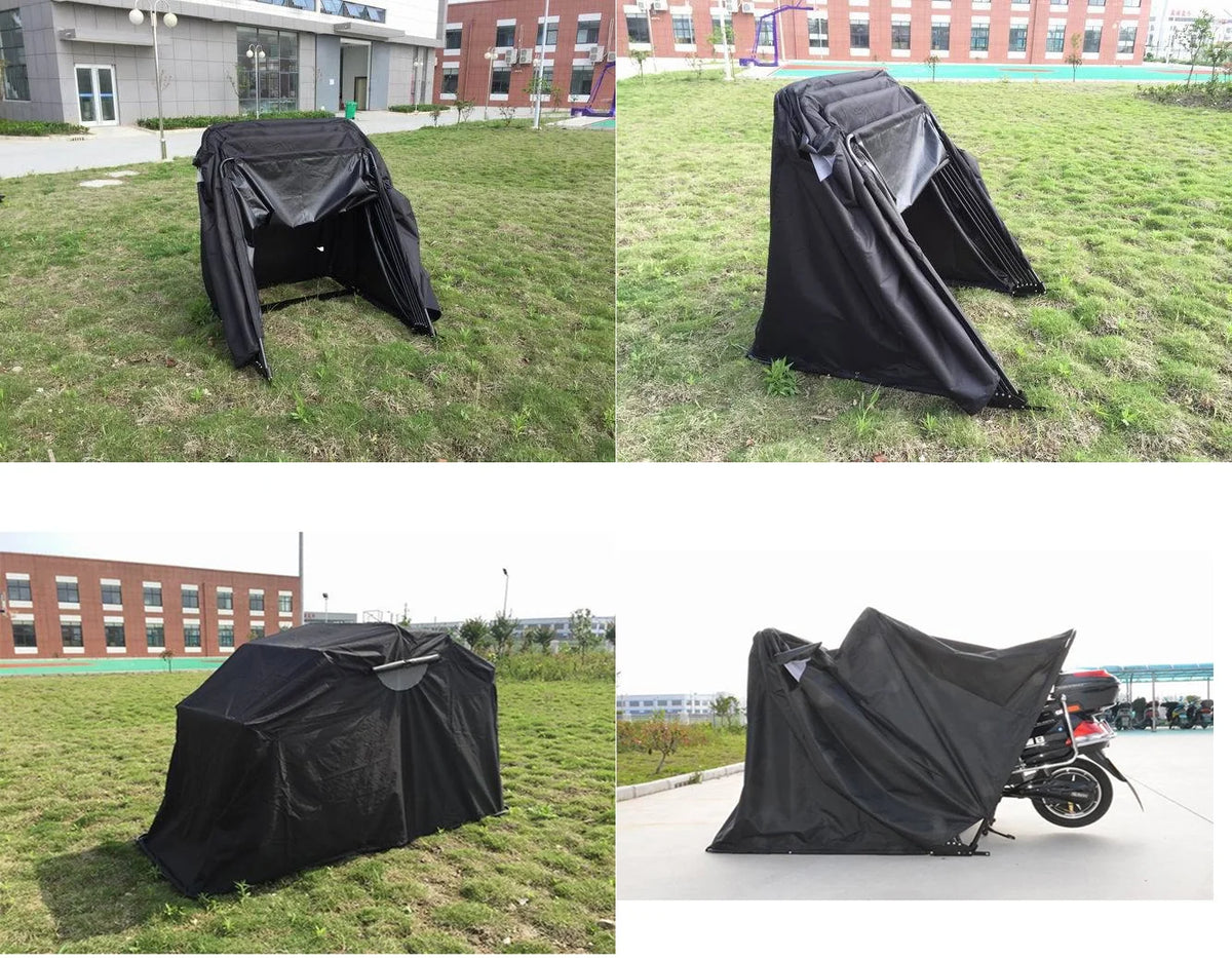 Heavy Duty Motorcycle Shelter Shed Cover Storage Garage Tent W620