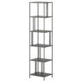 18 in. Gunmetal Gray Bookcase B51542