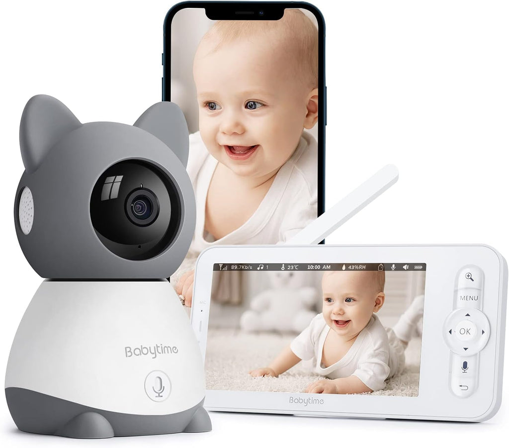 Video Baby Monitor with 1080P Pan/Tilt Camera G2502