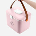 Blue Double-Layer Medicine Box U852