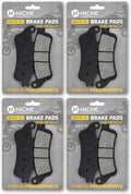 Rear Semi-Metallic Brake Pad Set 4 Pack M9046