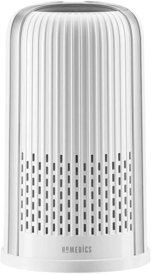 4-in-1 Tower Air Purifier with 360-Degree HEPA Filtration, White H16114