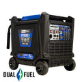 9000 Watt Dual Fuel Inverter Generator with CO Alert A80160