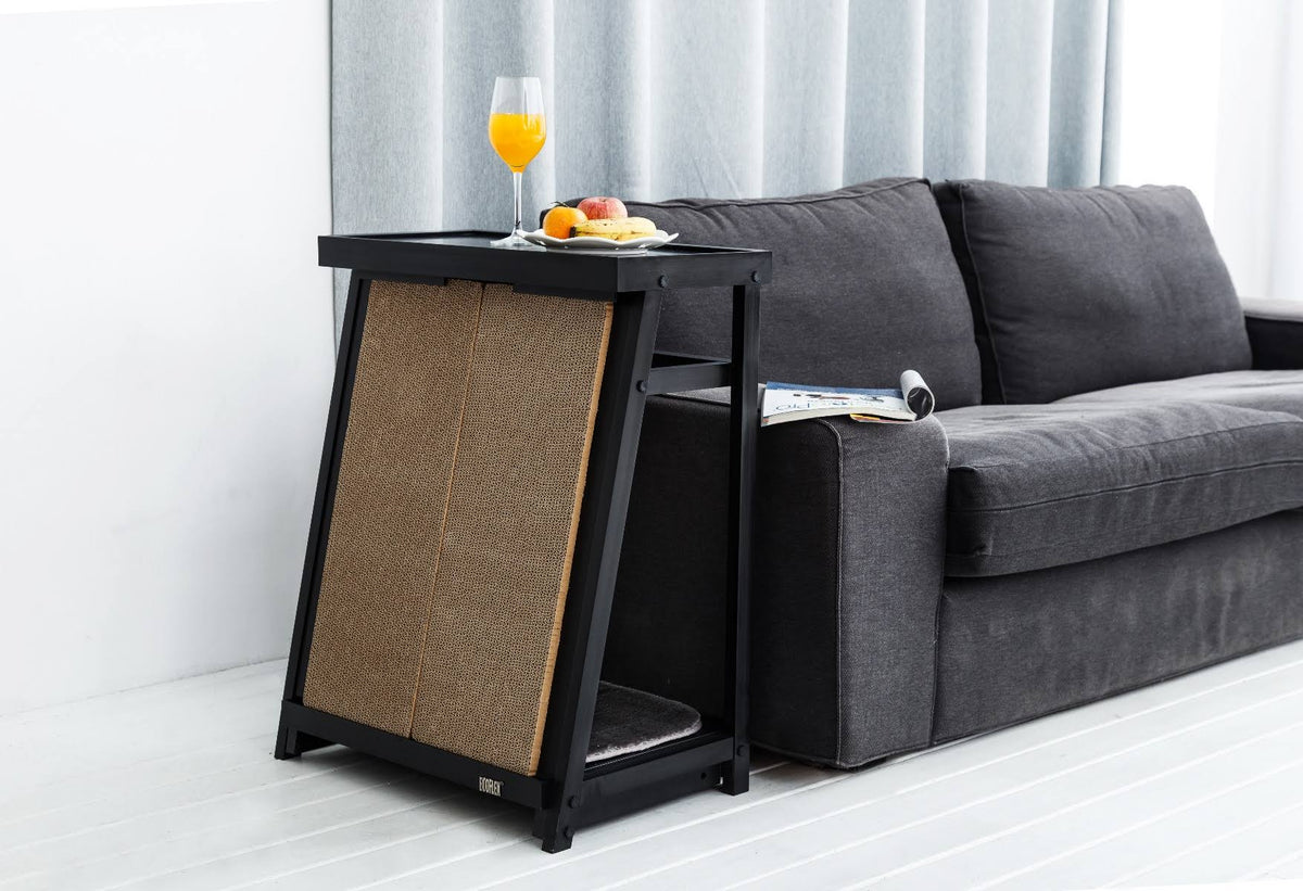 Cat Corner with Bed and Scratch Pad N1781