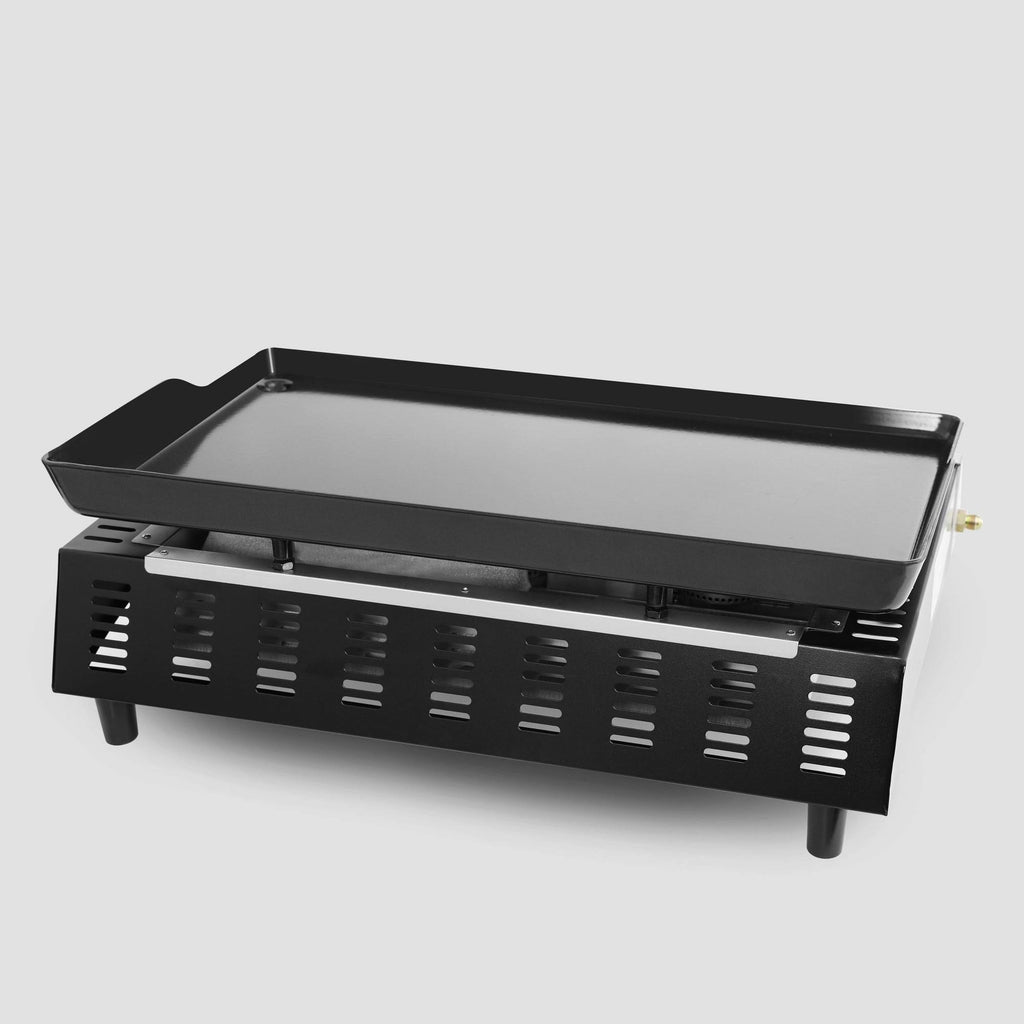 Portable 3-Burner Propane Gas Grill Griddle D284795