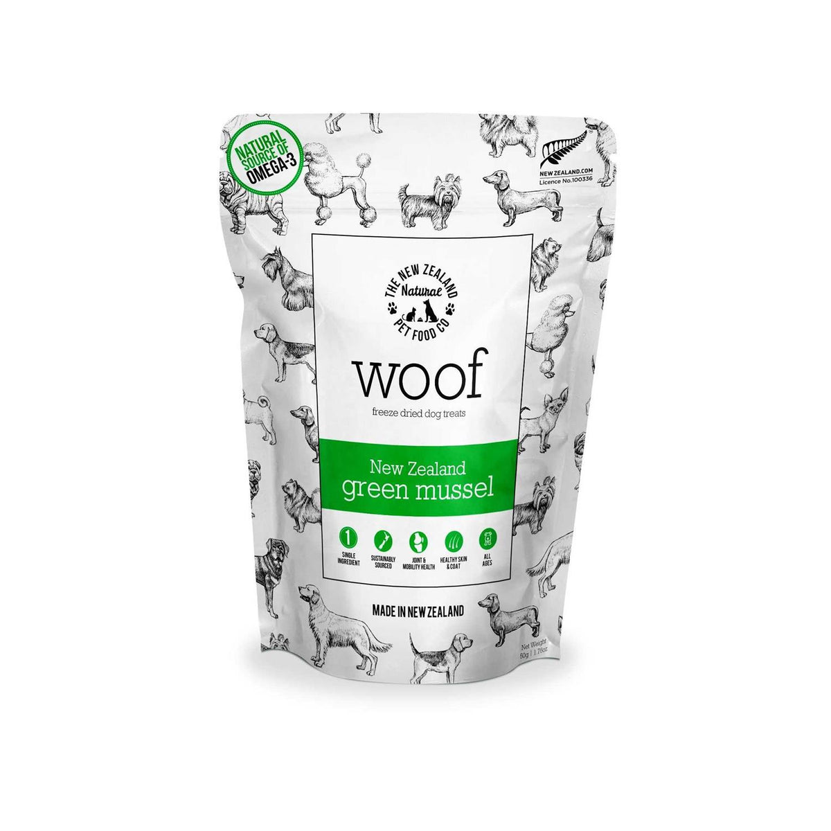 Green Mussel Freeze Dried Treats S75343