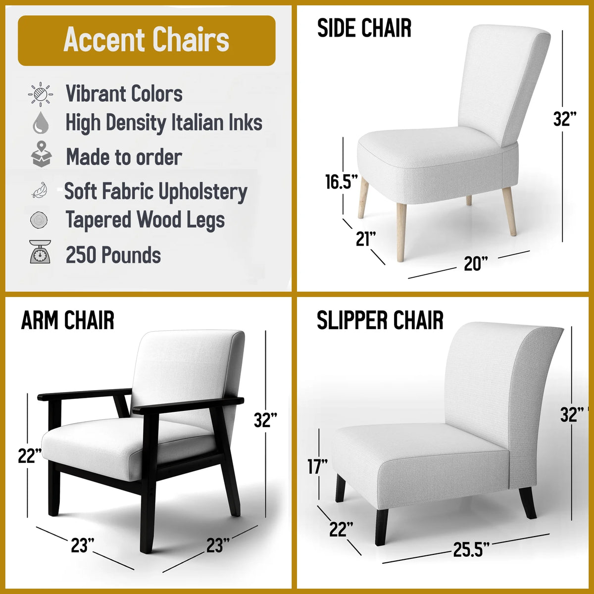 Upholstered Patterned Accent Chair and Arm Chair Z860830