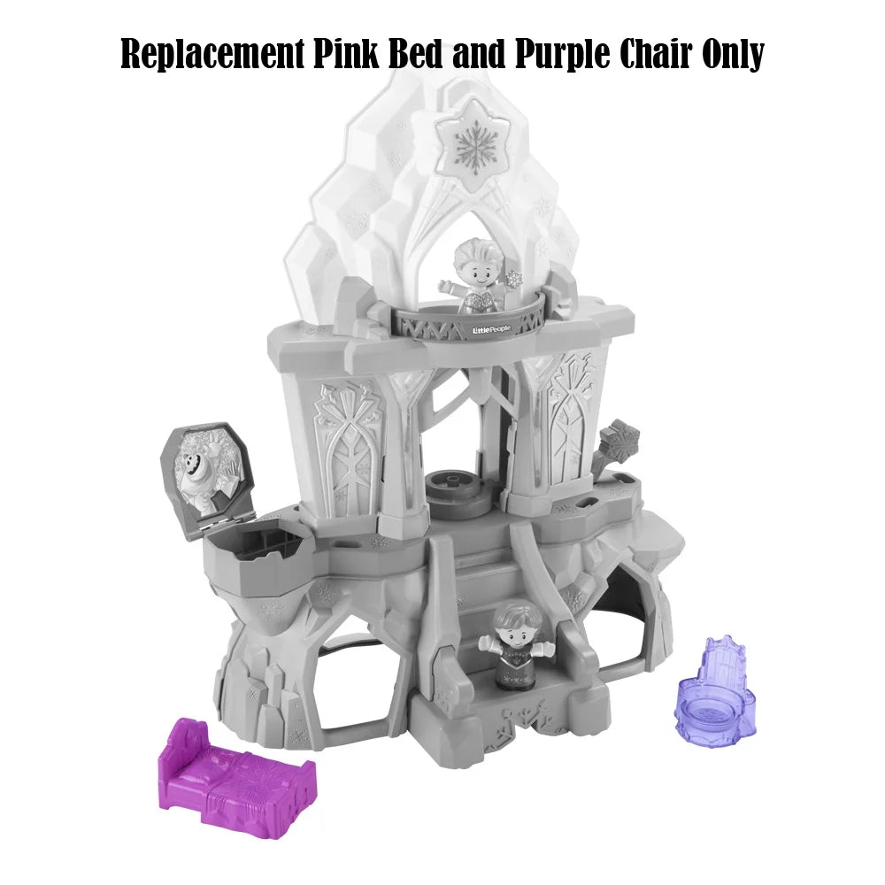 Replacement Pink Bed and Purple Chair B3279