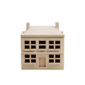 1/12 Dollhouse Villa House Handcraft Unpainted Miniature E104976