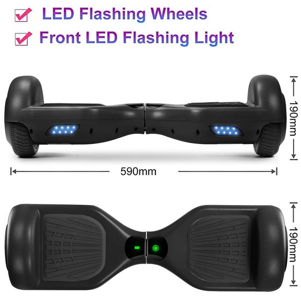 6.5 Two Wheel Self Balancing Scooter with Seat Attachment W500