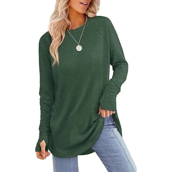 Women's Long Sleeve Round Neck W737
