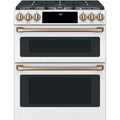 6.7 cu. ft. Smart Slide-In Double Oven Gas Range with True Convection, Air Fry W703
