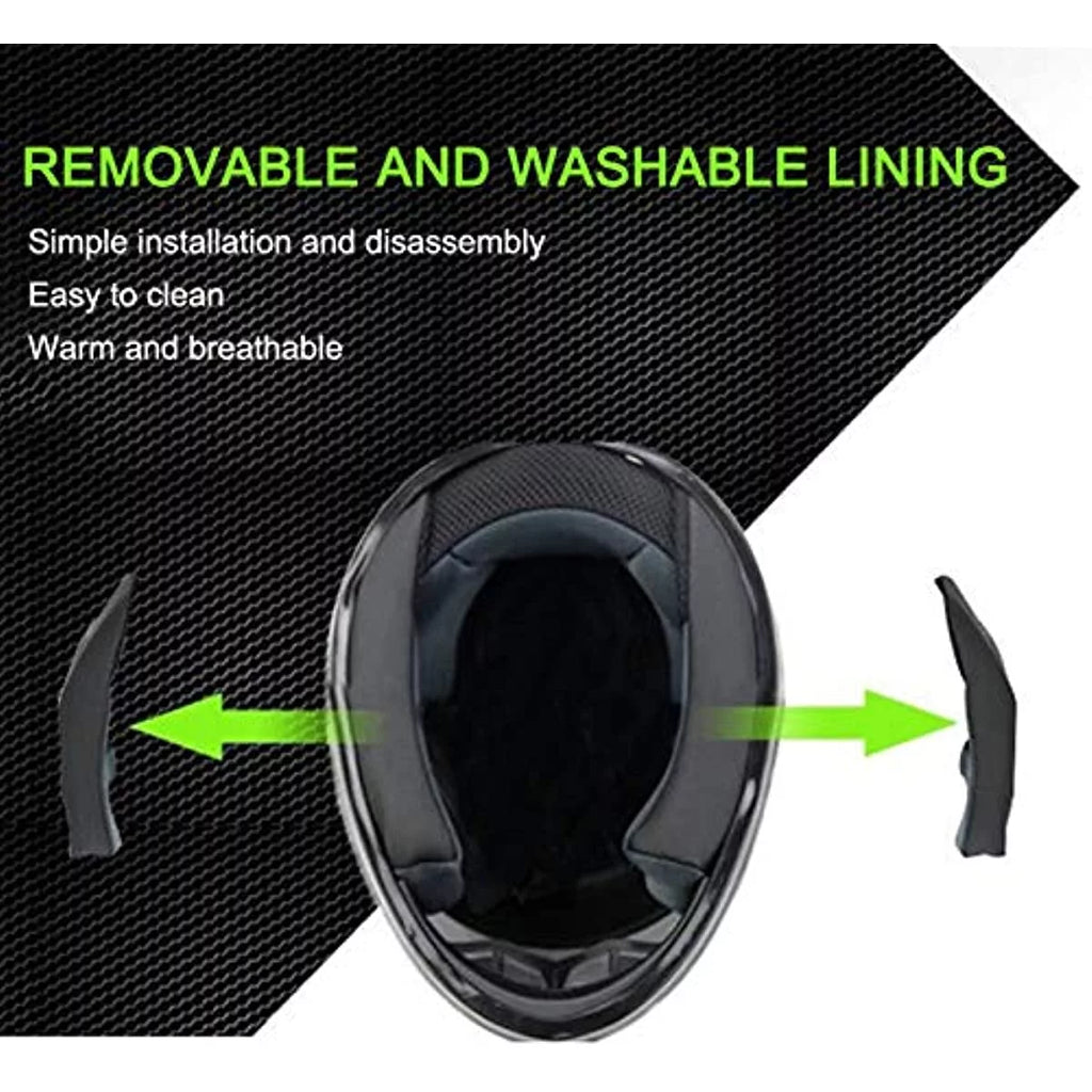 Full Face Motorcycle Helmet Offroad Dirt Bike Motocross I771