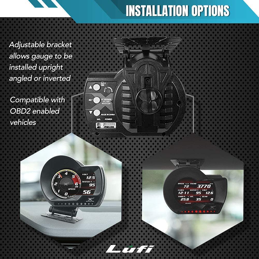 OBD2 Gauge Display Head Up Display W44298