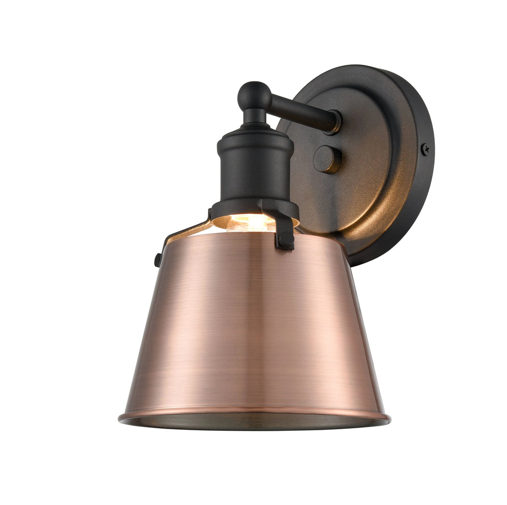6-Inch Wide Vanity Light, Matte Black A959192
