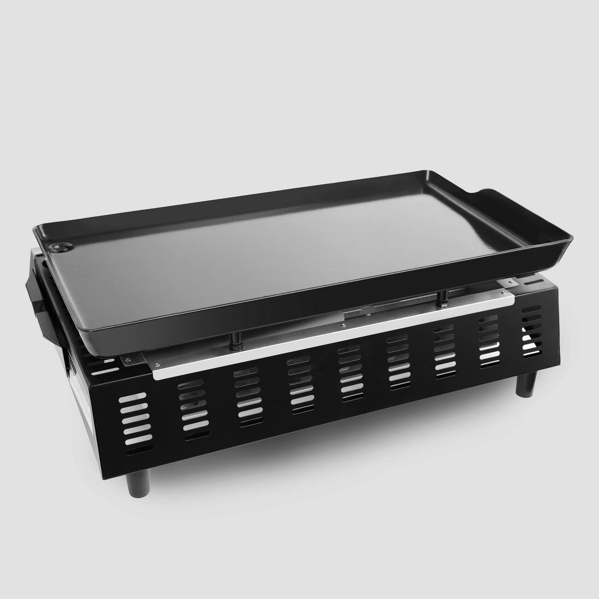 Portable 3-Burner Propane Gas Grill Griddle D284795